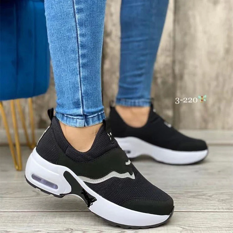 Damen Sportliche Sneakers im modernen Mesh-Design mit Luftpolster R&B - Image 9