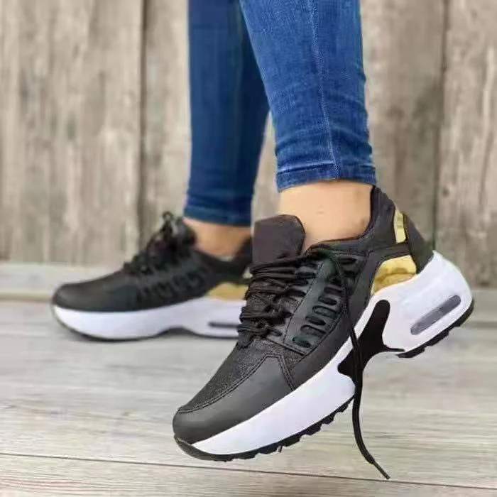 Damen Sportliche Sneakers mit atmungsaktivem Obermaterial und dämpfender Sohle R&B - Image 12