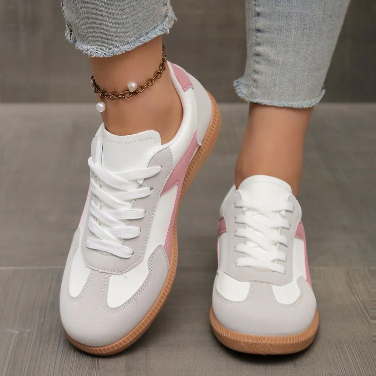 Damen Sportliche Sneakers mit atmungsaktivem Obermaterial und rutschfester Sohle Heidi-Mode - Image 3