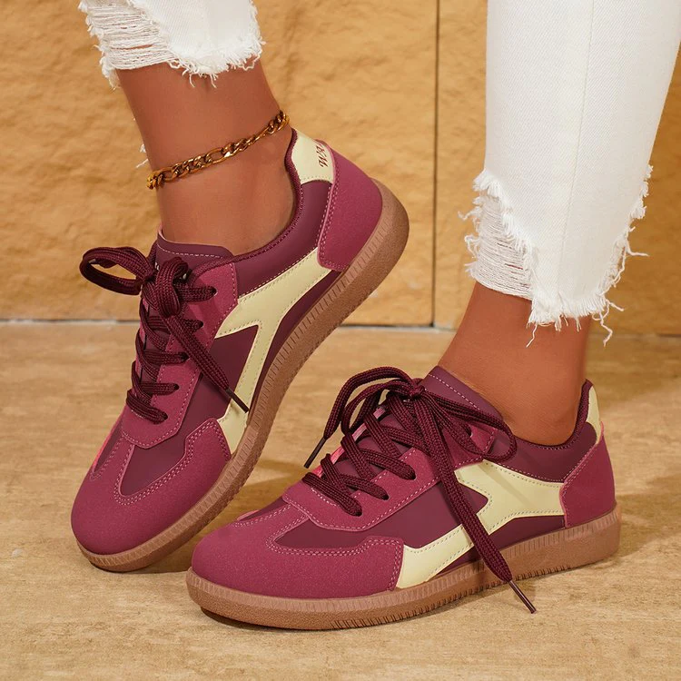 Damen Sportliche Sneakers mit atmungsaktivem Obermaterial und rutschfester Sohle Heidi-Mode - Image 9