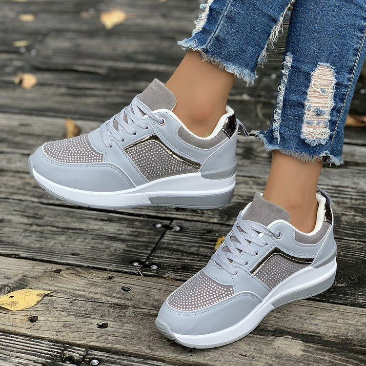 Damen Sportliche Sneakers mit atmungsaktiver Mesh-Oberfläche und dämpfender Sohle Heidi-Mode - Image 4