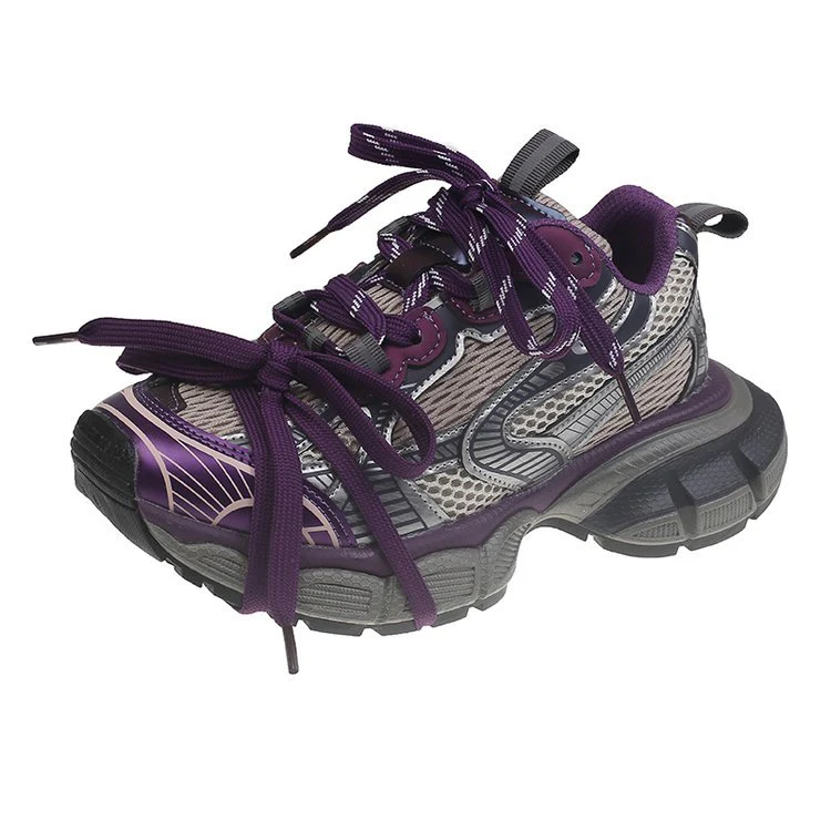 Damen sportliche Sneakers mit robustem Sohlenprofil und innovativem Design R&B - Image 5