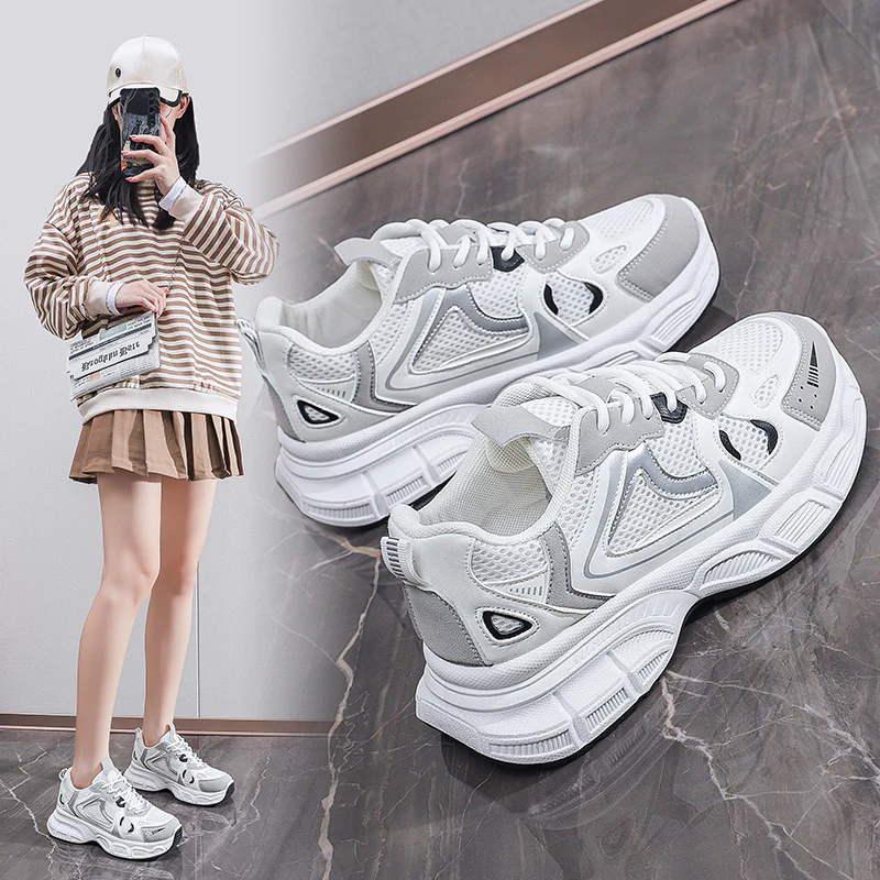 Damen Sportliche Sneakers mit stabiler Dämpfung und rutschfestem Profil R&B