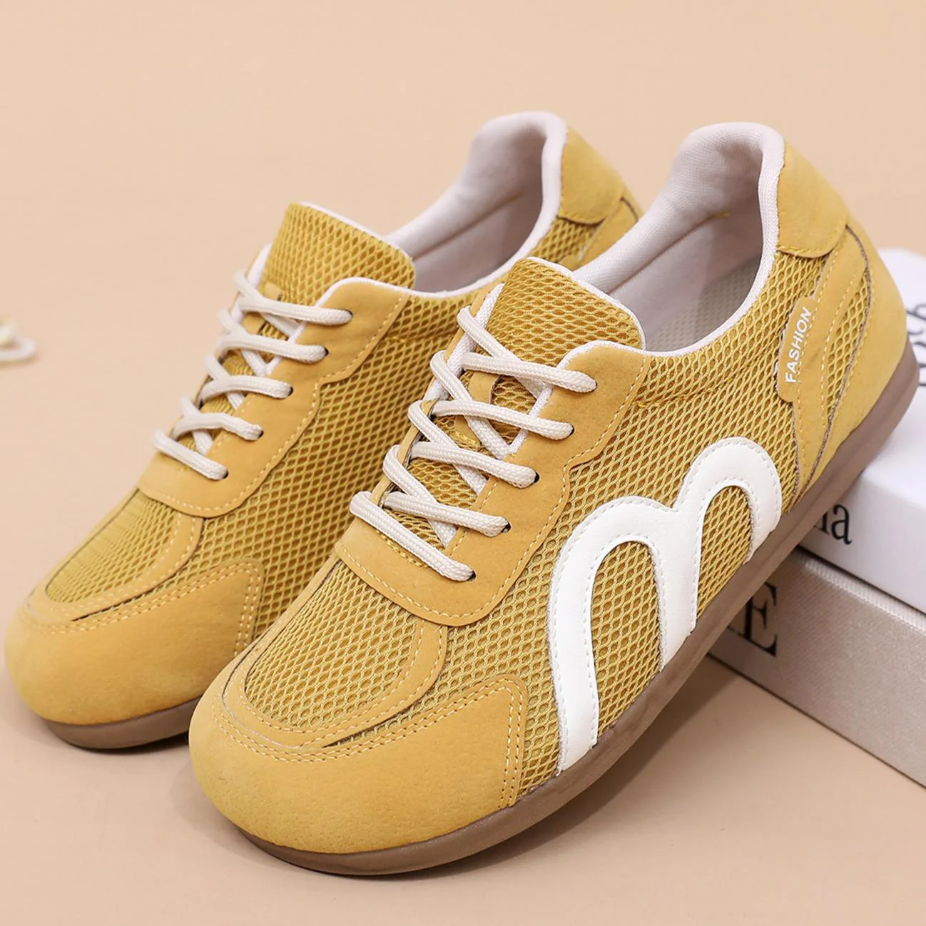 Damen Sportliche Trend Sneakers Heidi-Mode