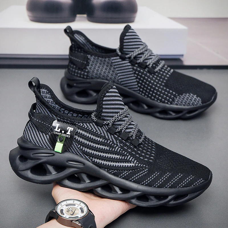 Damen sportliche und atmungsaktive Laufschuhe mit innovativem Dämpfungssystem R&B - Image 6