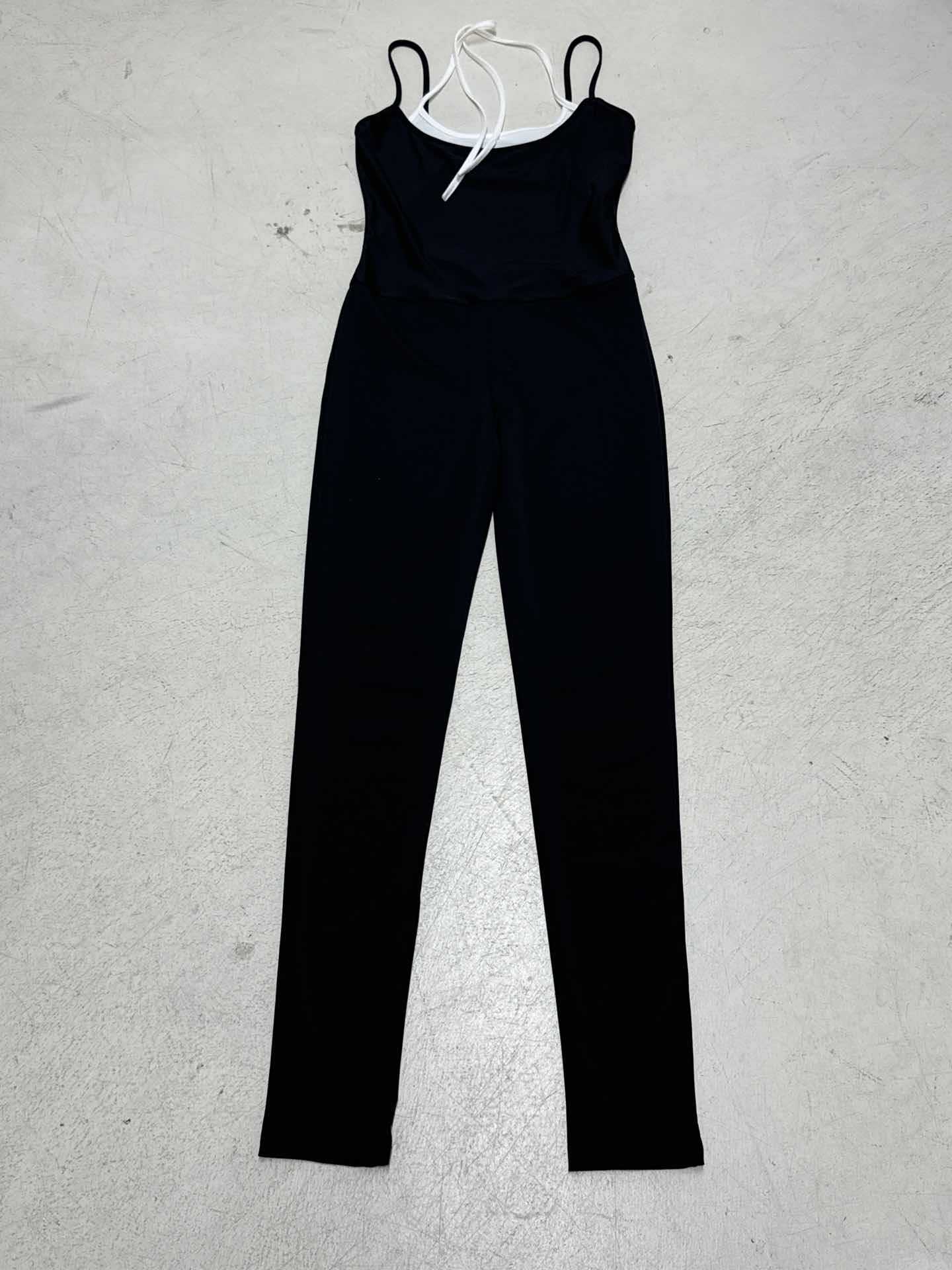 Damen Sportlicher Einteiler mit verstellbaren Trägern und figurbetontem Schnitt R&B - Image 7