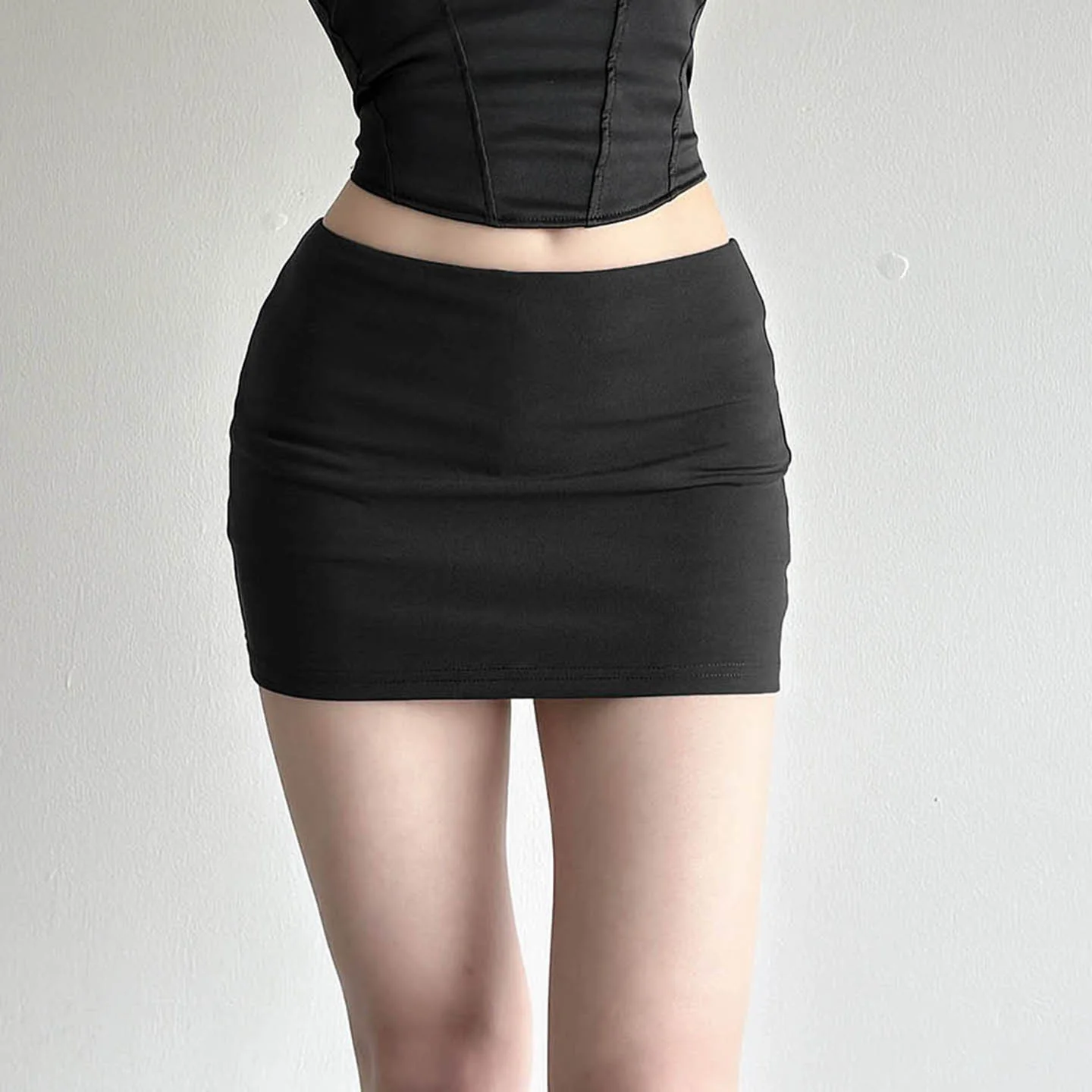 Damen Sportlicher Mini-Skirt mit elastischem Bund und funktionalem Design R&B - Image 3