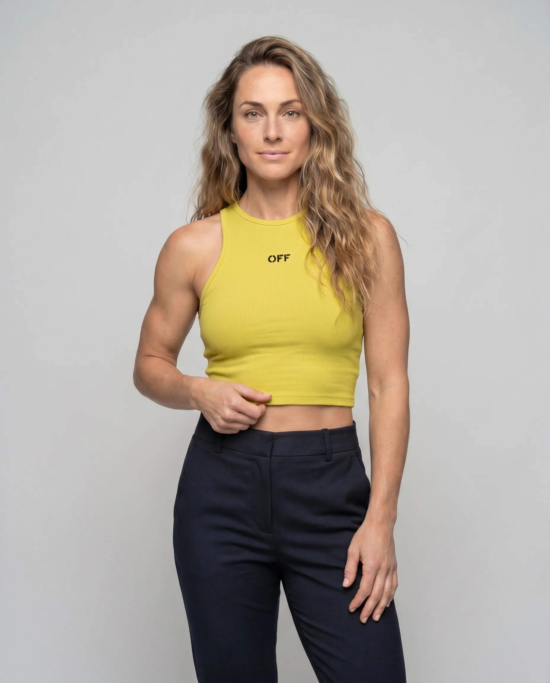 Damen Sportliches Crop-Top - Image 2