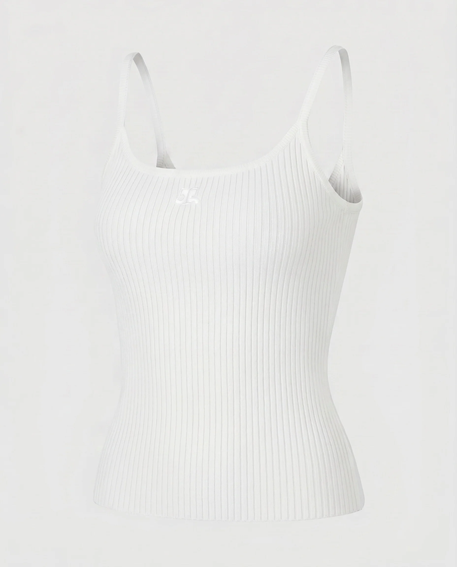 Damen Sportliches Ripptop mit dünnen Trägern R&B - Image 5