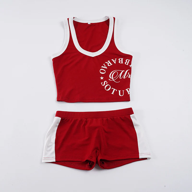 Damen Sportliches Set mit Raffungen und modernem Print Heidi-Mode - Image 7