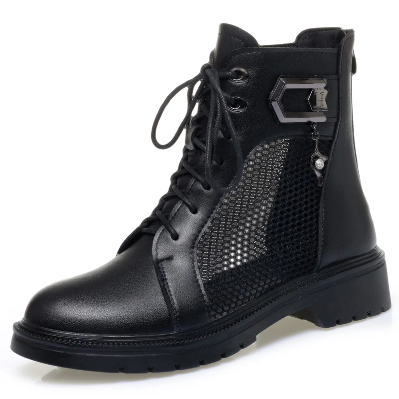 Damen Stiefeletten mit luftiger Netzstruktur und trendigem Design R&B - Image 6