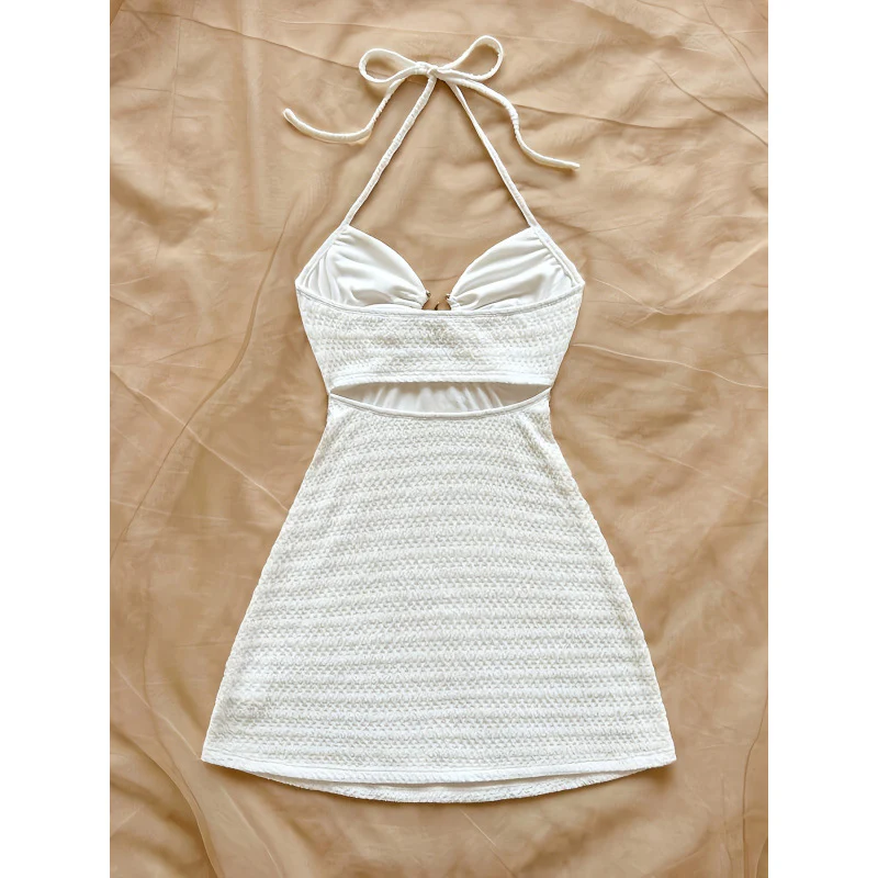 Damen Strandkleid mit raffinierten Trägern und dekorativem Schlitz R&B - Image 2
