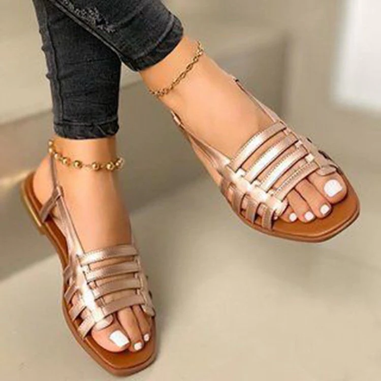 Damen Strandsandalen mit atmungsaktiven Riemen und komfortabler Fußbettung Heidi-Mode - Image 2