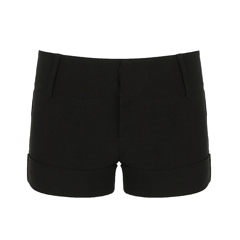 Damen stylische Shorts mit komfortablem hohen Bund und umgeschlagenem Saum Heidi-Mode - Image 6