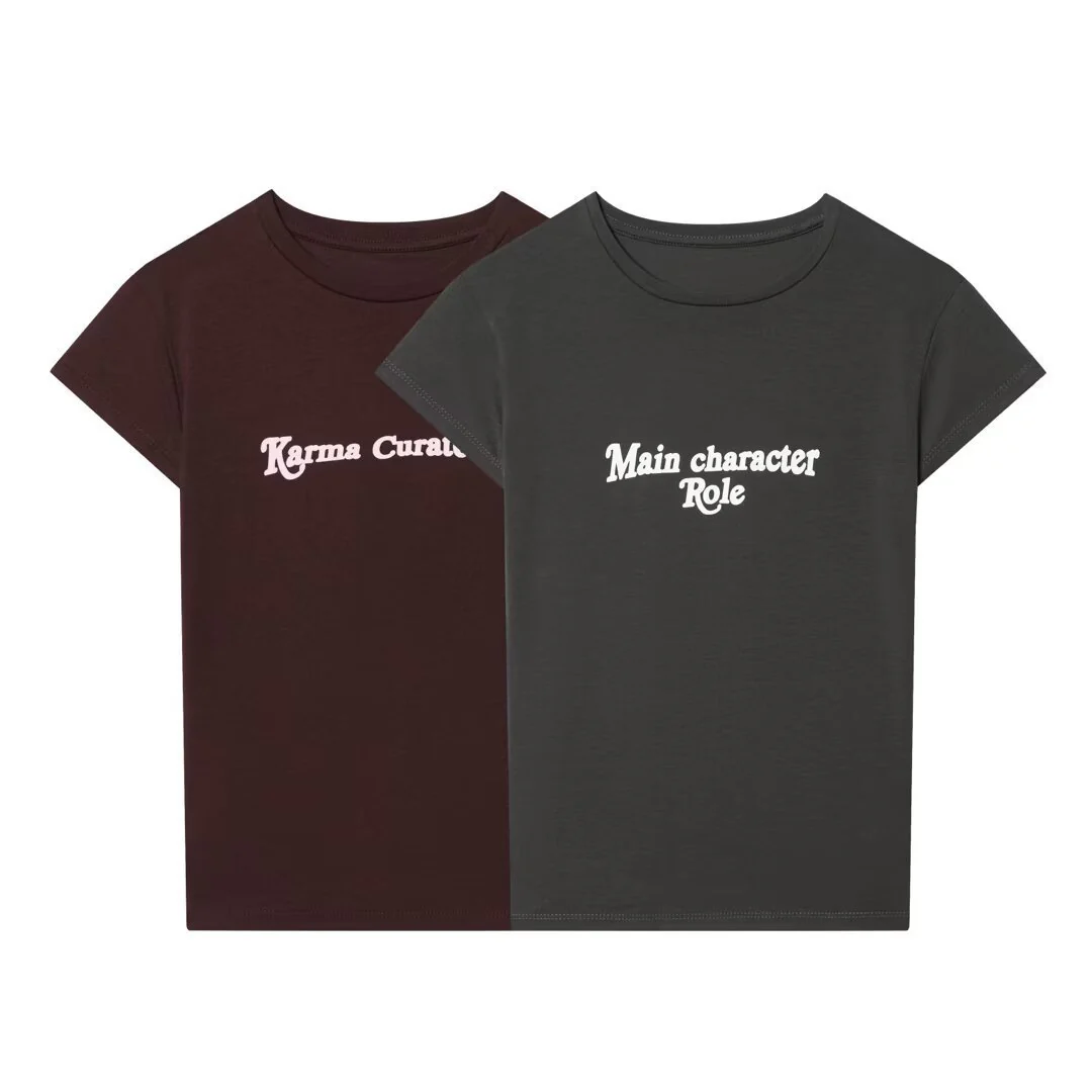 Damen T-Shirt mit individuellem Schriftzug R&B - Image 5