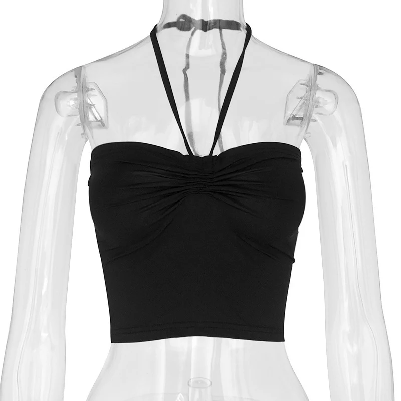 Damen trägerloser Top mit gerafftem Detail R&B - Image 5
