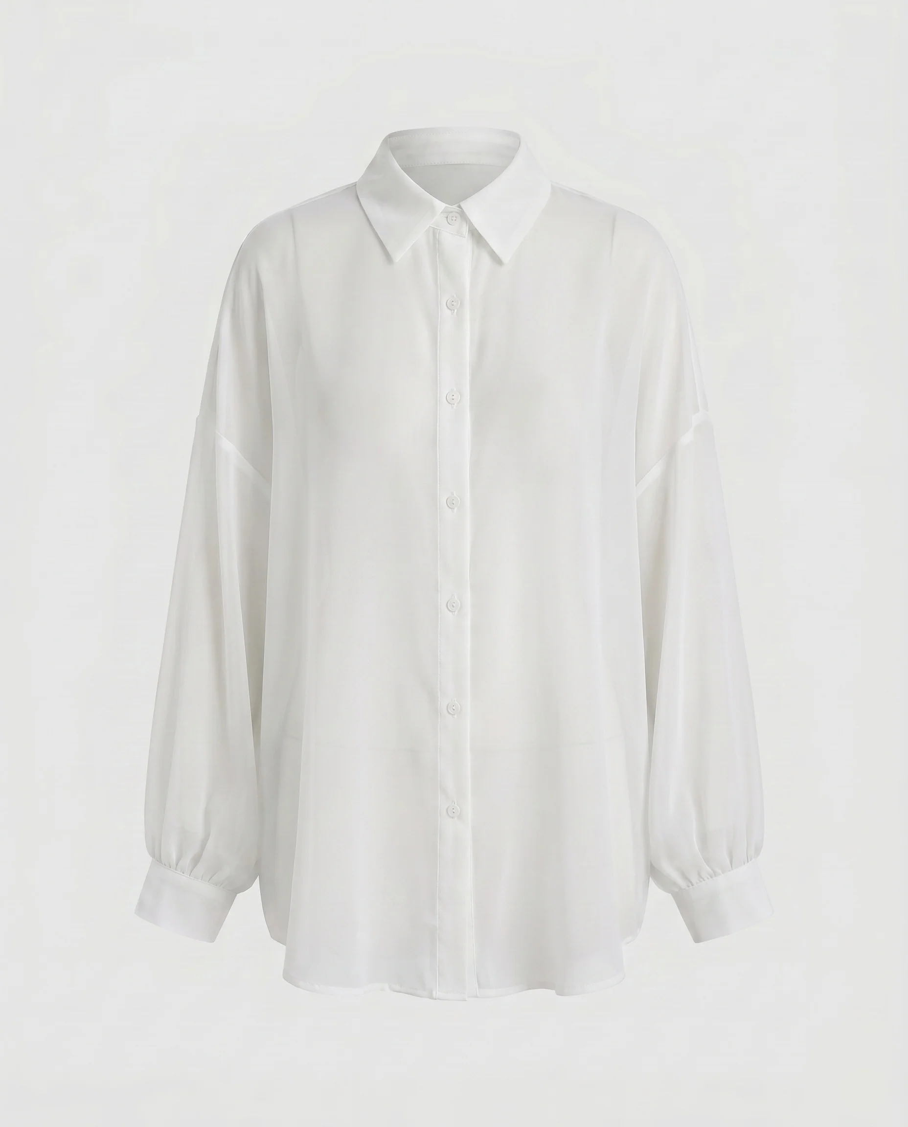 Damen Transparente Bluse mit lässigem Schnitt und eleganten Details R&B - Image 7