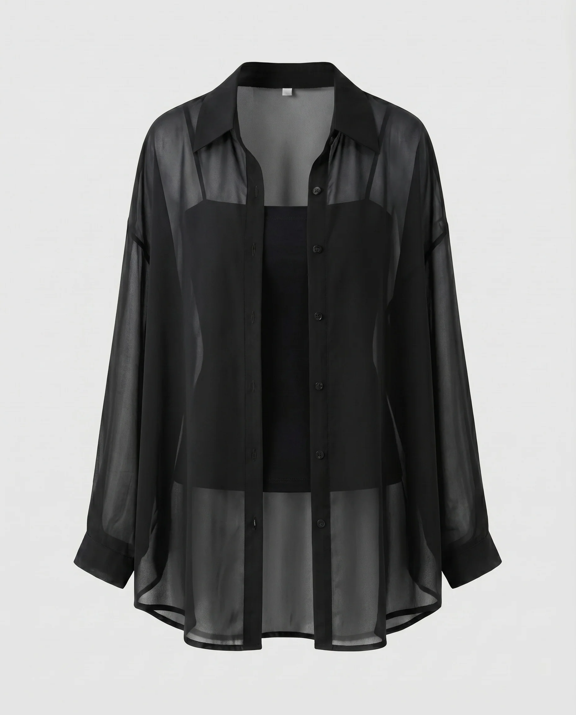 Damen Transparente Bluse mit lässigem Schnitt und schickem Design R&B - Image 12