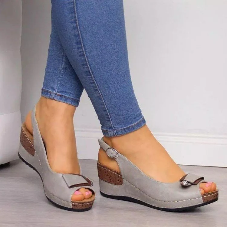 Damen trendige Riemensandalen mit ergonomischer Fußbettgestaltung und modischem Riemchen-Detail R&B - Image 2
