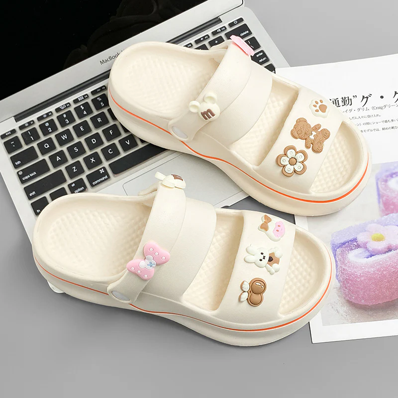 Damen trendige und bequeme Clogs mit bunten Verzierungen R&B - Image 8