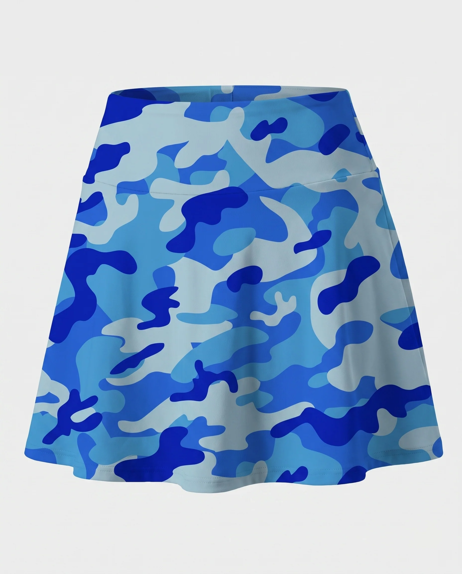 Damen trendiger Minirock mit modischem Camouflage-Design - Image 5