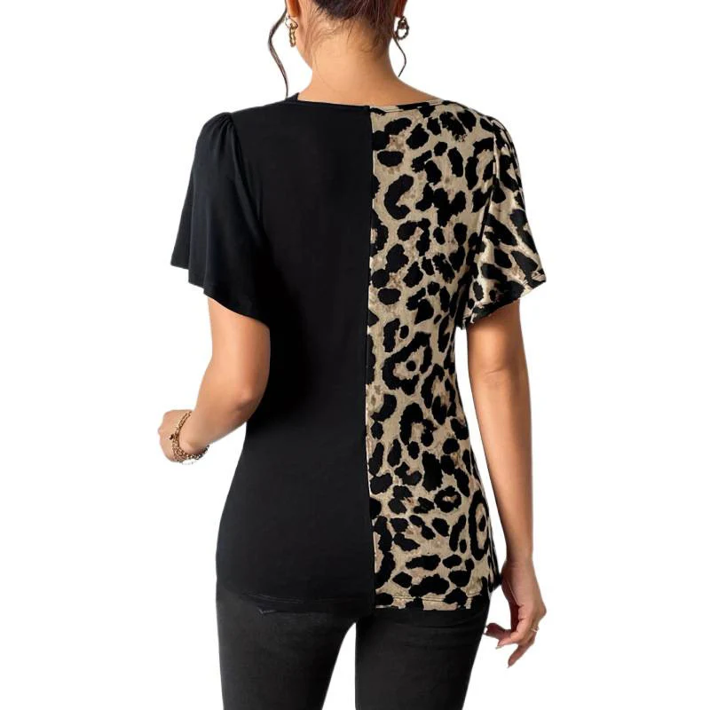 Damen Trendiges Oberteil mit asymmetrischem Design und raffinierten Cut-Outs R&B - Image 5