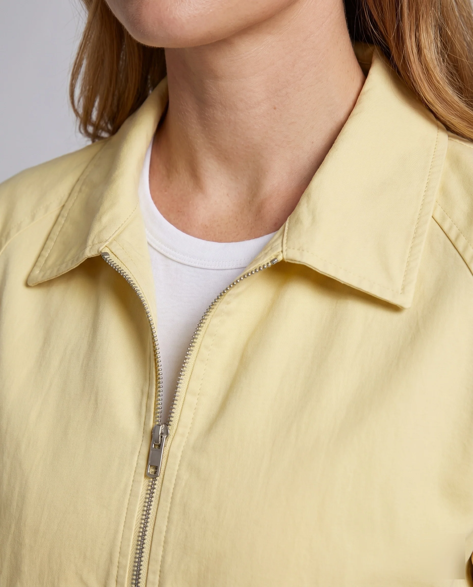 Damen Trendy Bomberjacke mit lässigem Schnitt und elastischen Bündchen R&B - Image 3