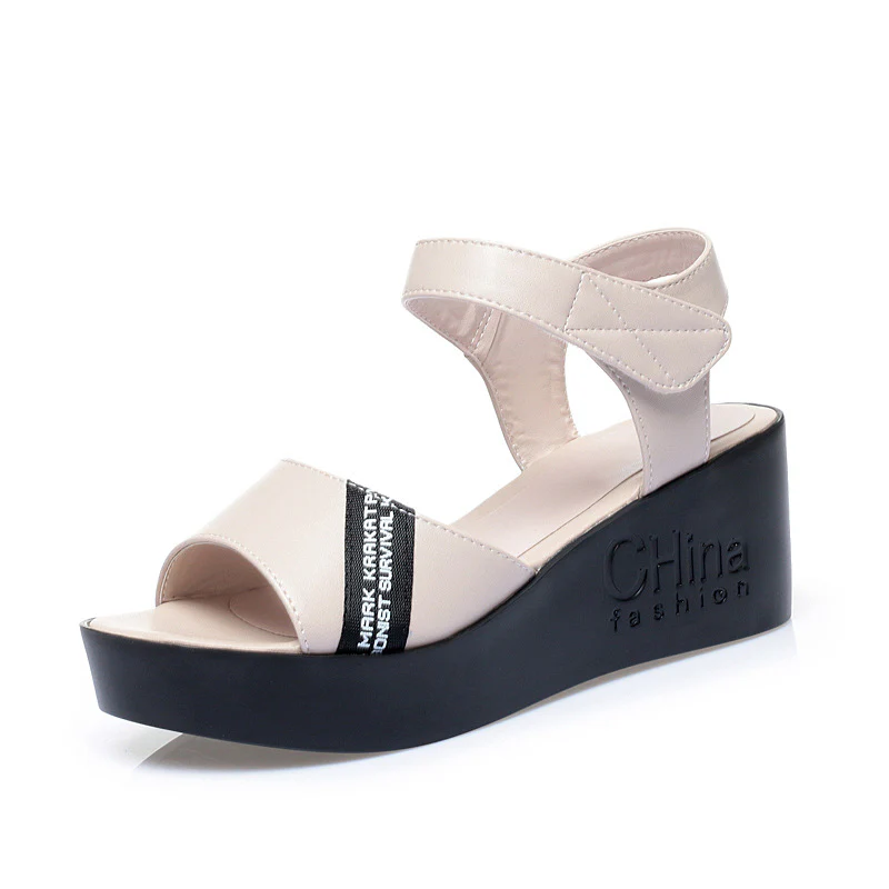 Damen Wedge-Sandaletten mit elegantem Riemendesign und komfortablem Fußbett R&B - Image 8
