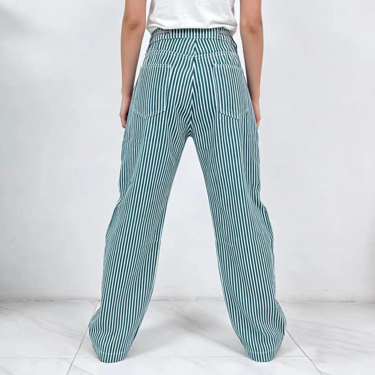 Damen weite Cargo-Hose mit praktischen Taschen und einzigartigem Design R&B - Image 2
