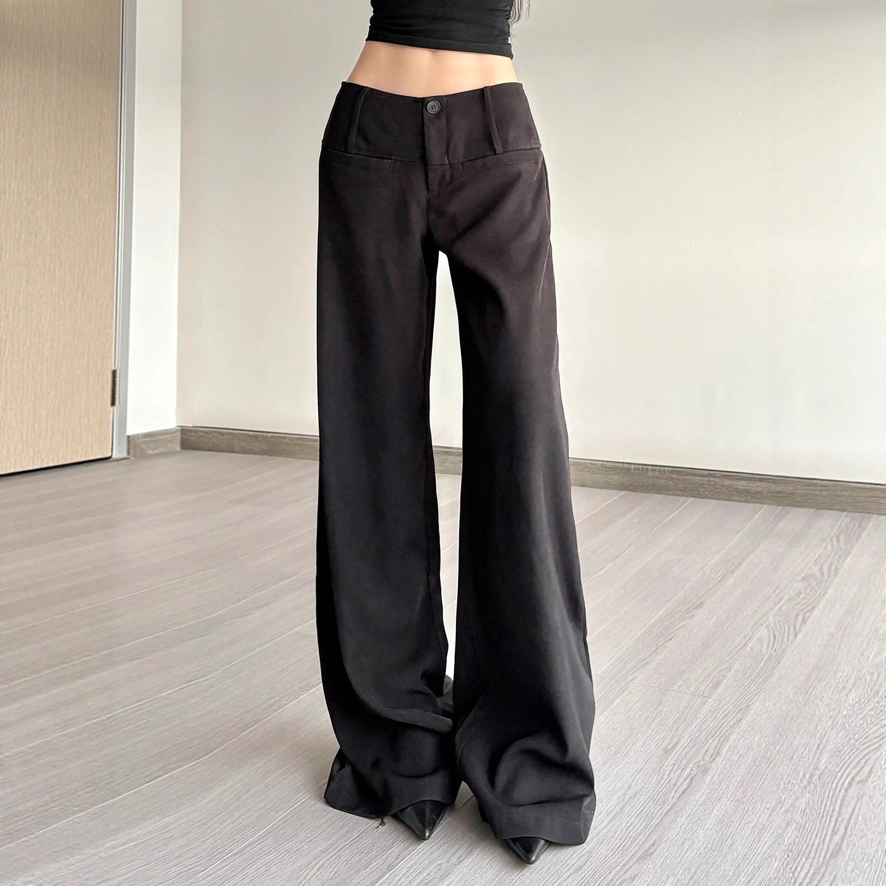Damen Weite High-Waist-Hose R&B - Image 4