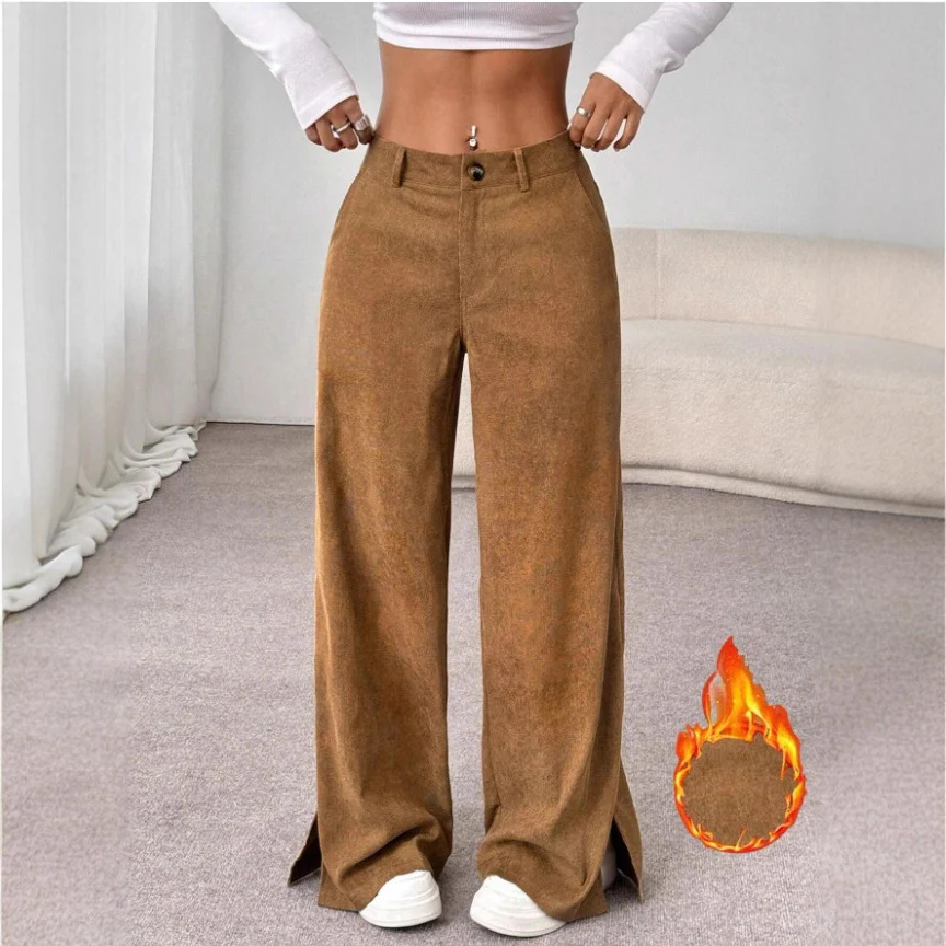 Damen Weite High-Waist Hose R&B - Image 2