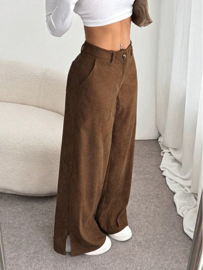 Damen Weite High-Waist Hose R&B - Image 6