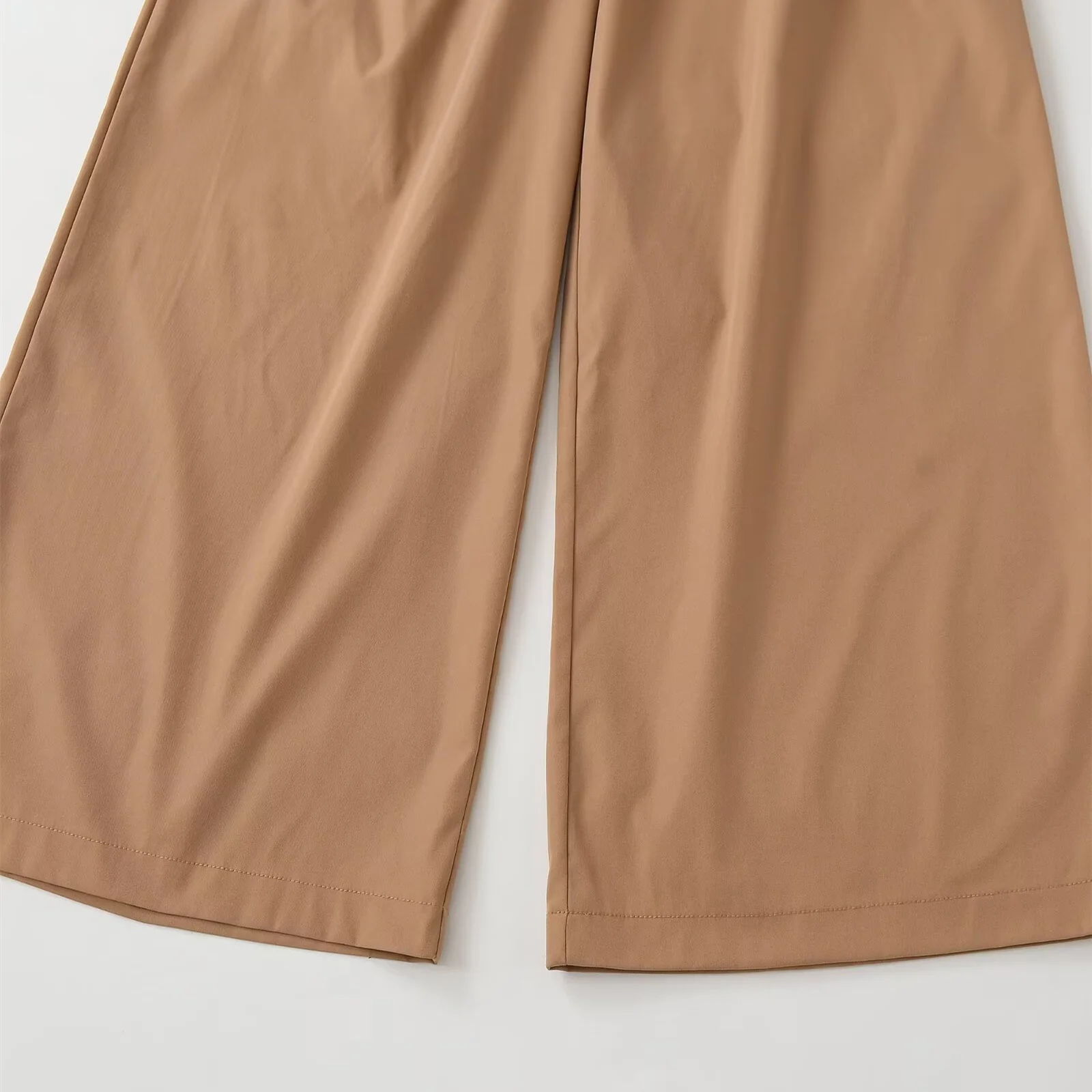 Damen weite Hochbundhose mit abnehmbarem Gürtel R&B - Image 4