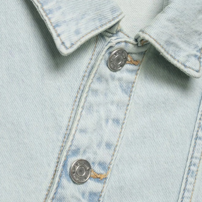 Damen Weite Jeans im lässigen Windbreaker-Stil mit ausgefallenen Nähten R&B - Image 2