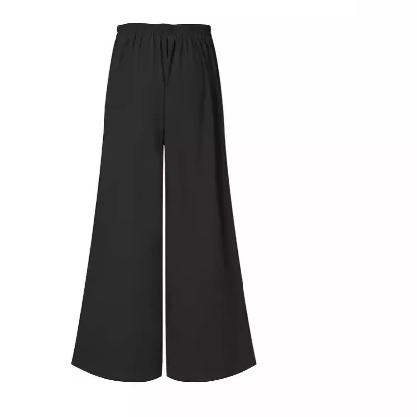 Damen Weite Palazzo-Hose mit Knopfdetails R&B - Image 5