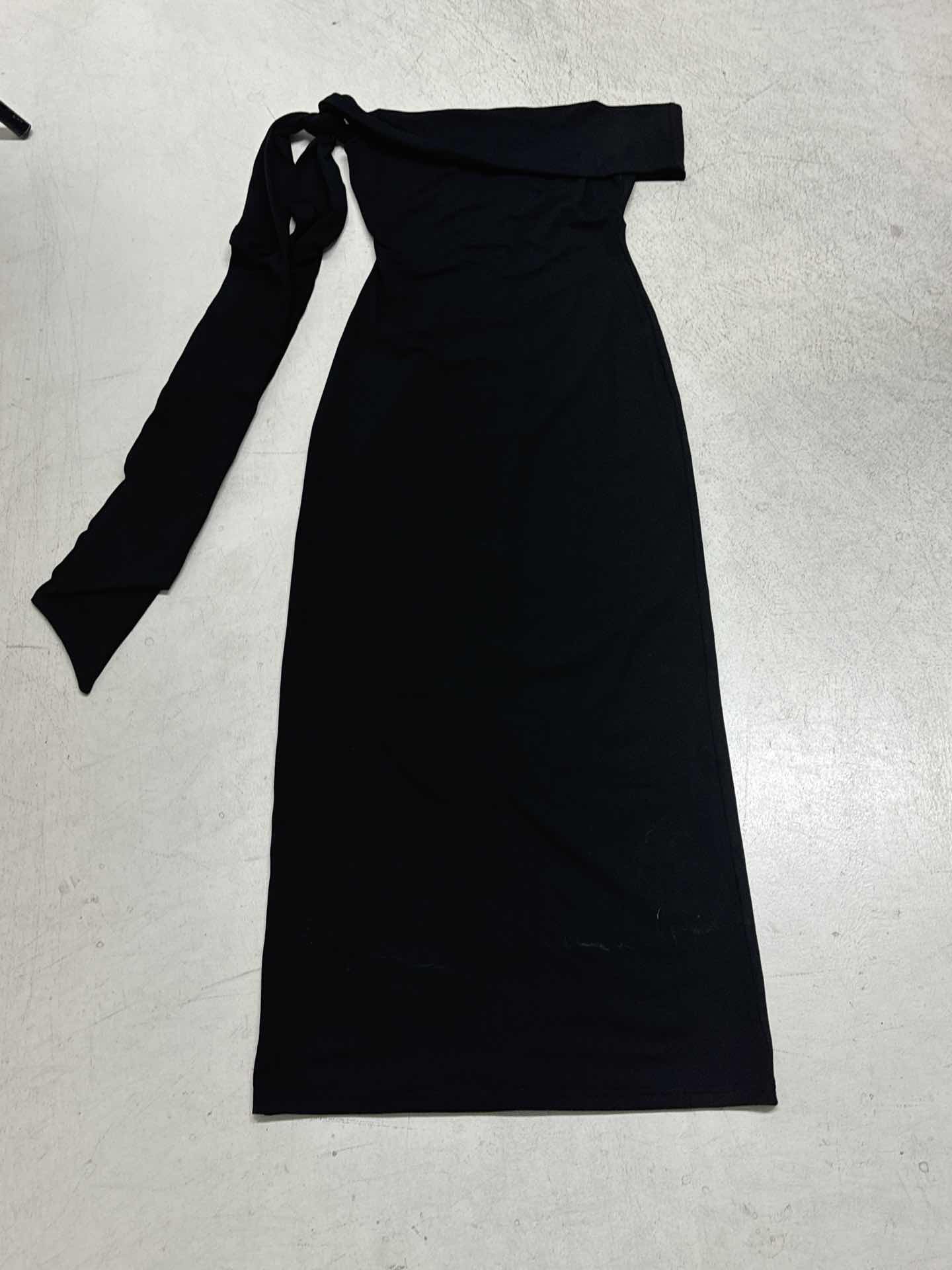 Damen Wickelkleid mit einem eleganten One-Shoulder-Design und modischen Rüschendetails R&B - Image 7