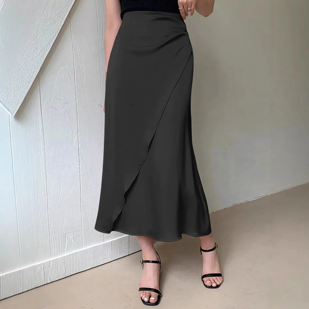 Damen Wickelrock mit fließendem Schnitt und eleganter Drapierung R&B - Image 2