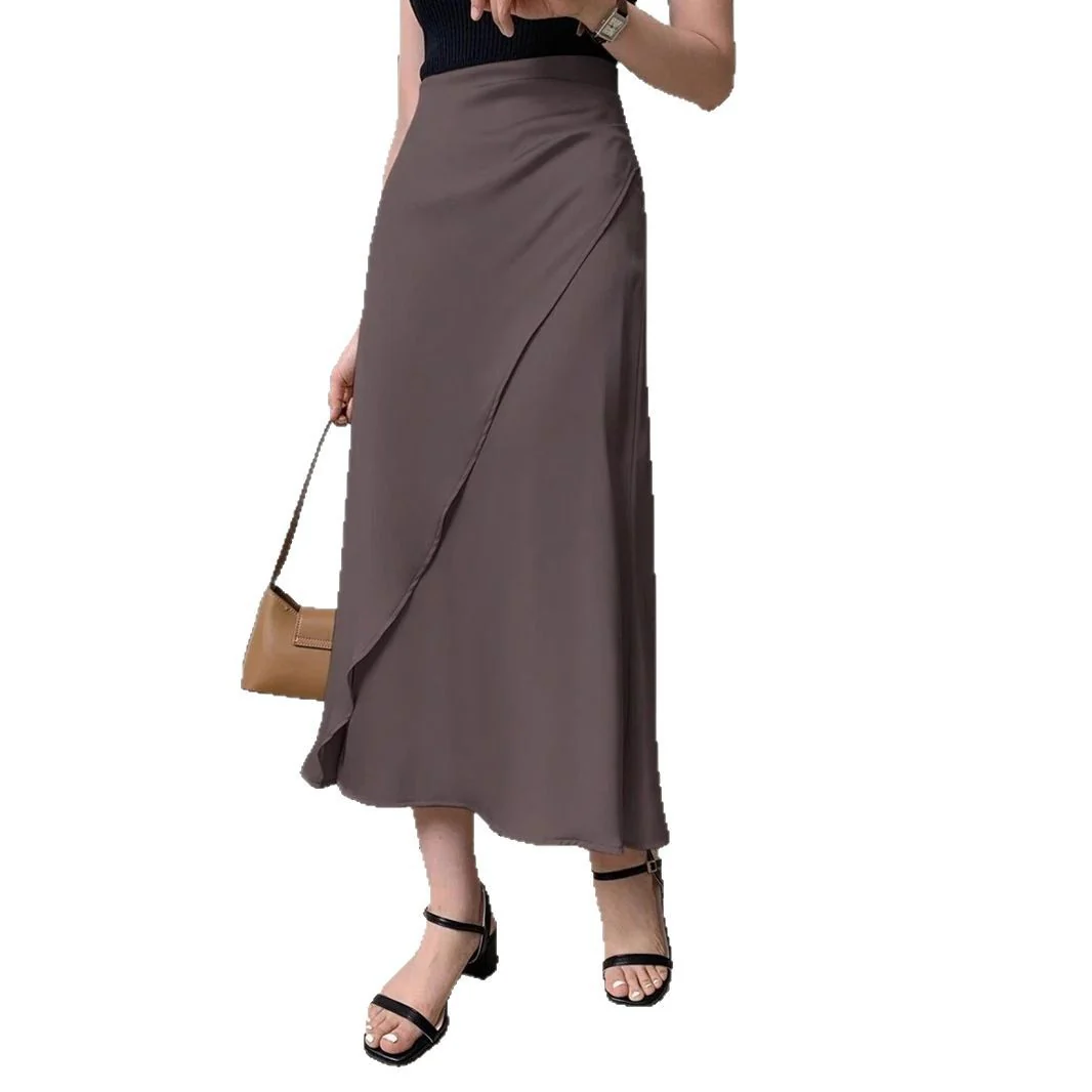 Damen Wickelrock mit fließendem Schnitt und eleganter Drapierung R&B - Image 4