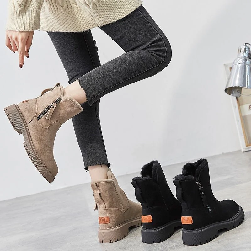 Damen-Winterstiefel aus Wolle R&B R&B - Image 3