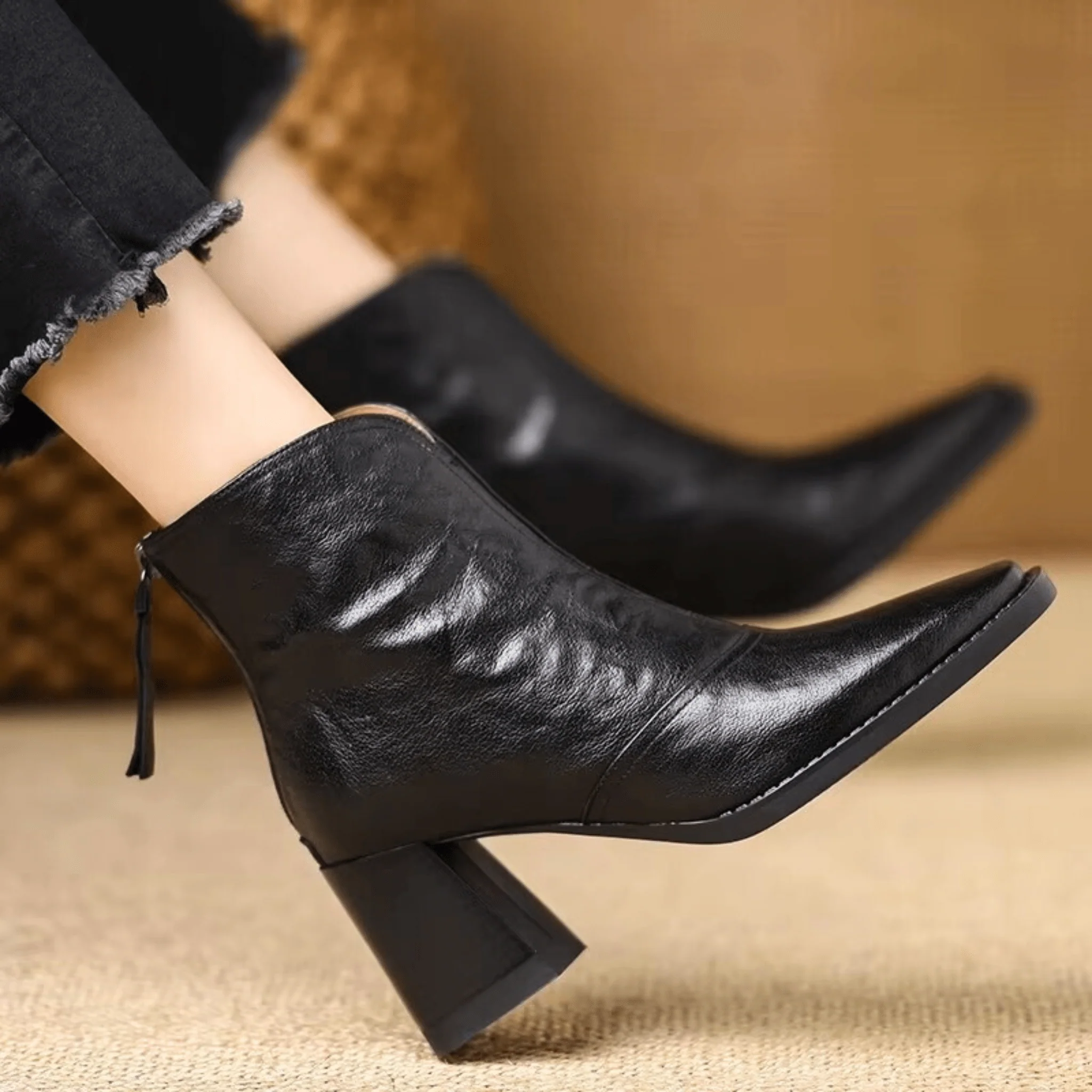 Elegante Mid-Heel-Stiefel R&B R&B - Image 7