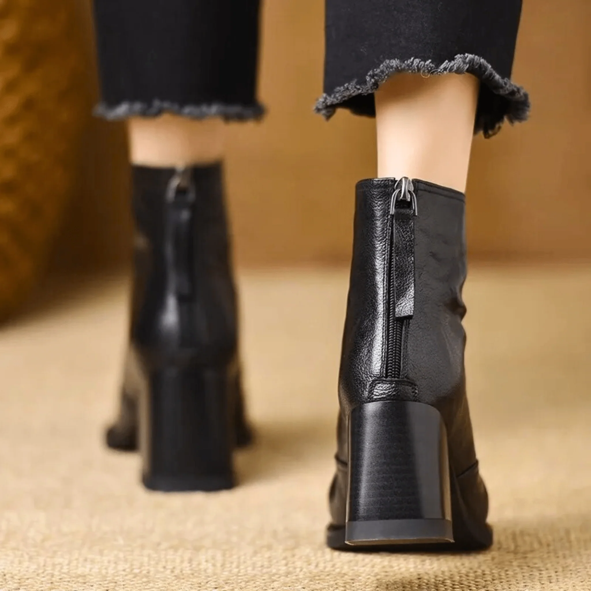 Elegante Mid-Heel-Stiefel R&B R&B - Image 8