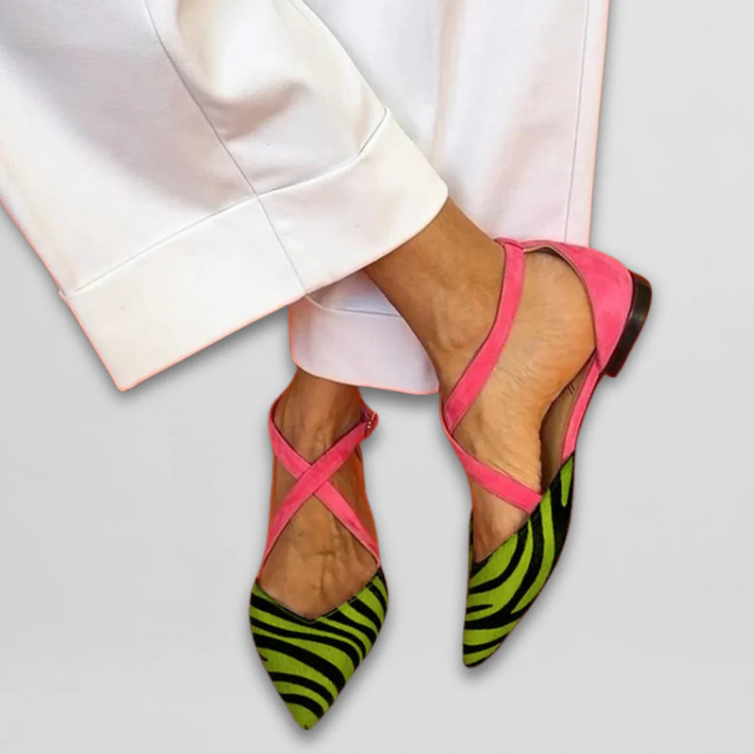 femininen Ballerinas mit Riemen für besonderen Komfort R&B R&B - Image 5
