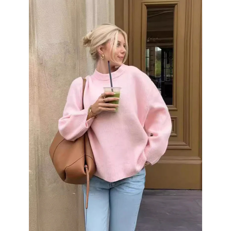 Damen gemütlicher oversized Strickpullover R&B - Image 3