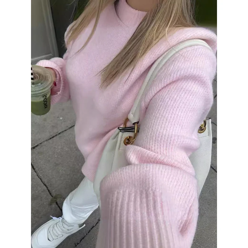Damen gemütlicher oversized Strickpullover R&B - Image 4