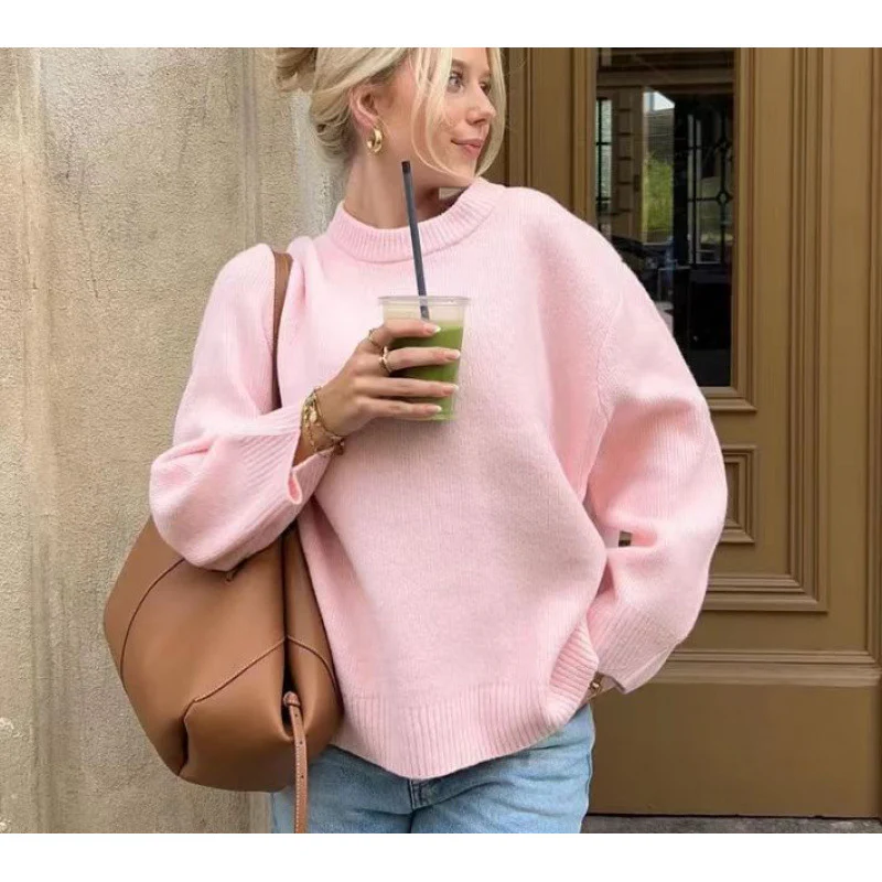 Damen gemütlicher oversized Strickpullover R&B - Image 6