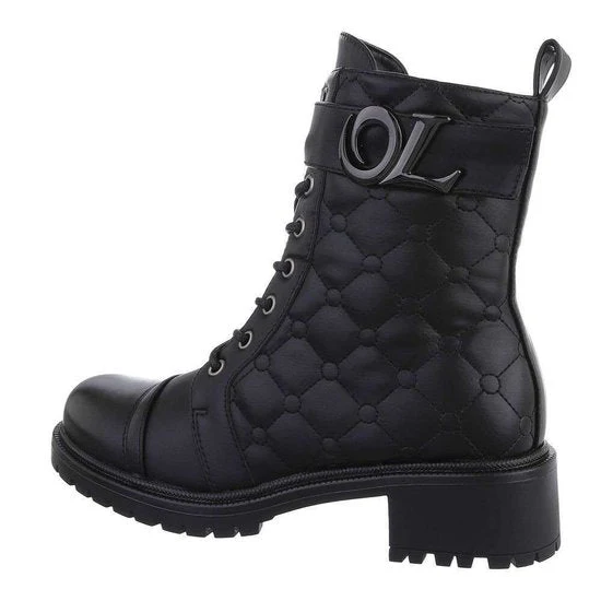 Gefütterte schwarze Stiefeletten R&B R&B - Image 3