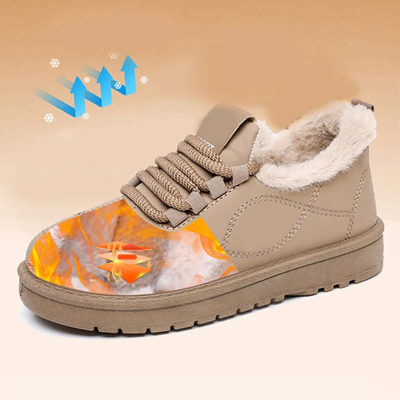Gefütterte wasserfeste Winter-Schnürschuhe R&B R&B - Image 2