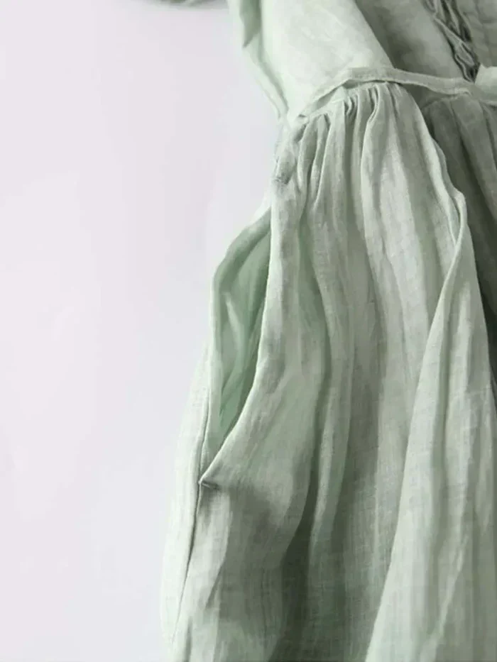 R&B | Elegantes Leinenkleid - Image 3