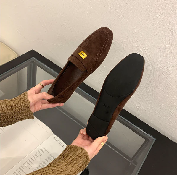 R&B | Britische Schuhe Aus Leichtem Wildleder - Image 8
