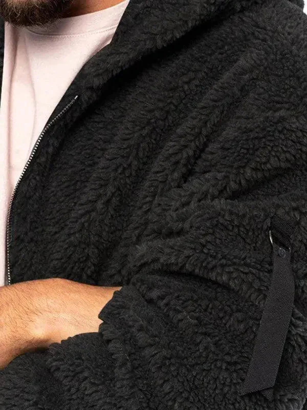 R&B | Kapuzenfleece Männer Winterjacke - Image 10